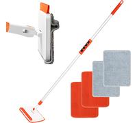 Pulitore per Battiscopa Con Manico Scopa Mocio Lavapavimenti Mop Mocio Pavimenti