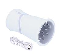 Pulitore per cani Elettrico Pulizia automatica Spazzola morbida in silicone Cani di taglia piccola e media Pulizia a 360° Previene le zampe sporche Tocca i pavimenti Igienico USB