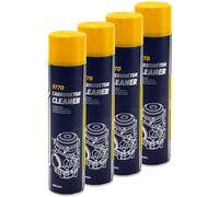 Pulitore Per Carburettori 4 X 600 Ml Mannol 9770 Spray Pulitore Della Düse