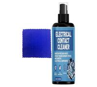 Pulitore per Contatti Elettrici - 100ml Pulizia Rapida e Delicata Asciugatura Veloce,Spray Detergente Profondo Smacchiatore | per Uso Domestico, Appartamento, Industriale, Computer, Tastiere, Spine,
