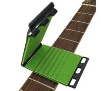 Pulitore per corde della chitarra, spazzola portatile 2 in 1 per la pulizia della chitarra, kit di pulizia per ukulele, strumenti, violini, viaggi, casa, classe, studio, suonatori di pratica