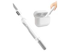 Pulitore per cuffie - Strumenti elettronici per la pulizia delle cuffie - Rimozione della polvere, Pennino morbido con doppia testa multifunzione P