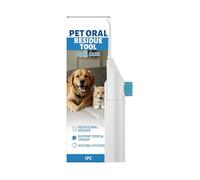 Pulitore per denti per animali - Cura dentale per cani e gatti, detergente portatile e delicato per macchie, pulizia dei denti per cani contro le macchie, per gatti e cuccioli di casa, da viaggio, M