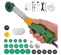 PULITORE PER GIUNTI ELETTRICO 350W SET DI PULIZIA LUCIDATRICE PER SUPERFICI E FU