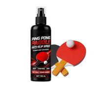 Pulitore per Gomme da Tennis Tavolo Spray che aumenta la viscosità e | Detergente che aumenta spin e controllo Per Giocatrici Tennistavolo Palestra Sport Quotidiano Gare Giochi