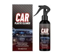 Pulitore Per Interni Auto, 120 ml Detergente Per Tappeti E Rivestimenti, Spray Protettivo Parti Plastiche Auto, Per Pelle Cruscotto Tappezzeria Tessuto Parabrezza Finestrino Sedile Autocarro SUV Berli