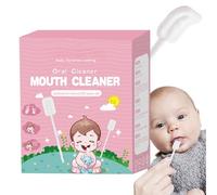 Pulitore per la bocca del bambino, in garza per la pulizia delle gengive, comodo e flessibile, per la cura dei denti e della bocca dei bambini
