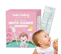 Pulitore per lingua, morbido bastone per la pulizia orale, portatile, per la pulizia orale della lingua e delle gengive, flessibile, per la cura della lingua, della bocca e dei denti del bambino