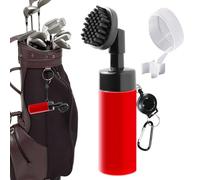 Pulitore per mazza da golf | Pulitore per scanalature sportive da golf con bottiglia a spruzzo - Pratico set di cura per golfisti e golfisti