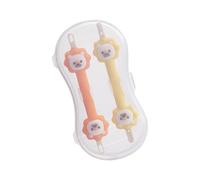 Pulitore per modello Lions in silicone Pulitore per naso a doppia estremità Strumento per la rimozione del cerume Booger Strumento per la pulizia ' orecchio essenziale in silicone