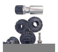 Pulitore per mozzi | Rimozione della ruggine per mozzo - Strumento multifunzionale per la rimozione della ruggine della testa dell'asse ruota per auto, moto, auto e garage