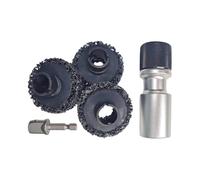 Pulitore per mozzo ruota, per rimozione della ruggine, multifunzione, strumento per rimuovere la ruggine dalla testa 'asse delle ruote, per auto, moto, auto e garage