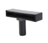 Pulitore per pala del ventilatore da soffitto Attacco per spazzola per spolverino Strumento di pulizia in ABS lavabile per la manutenzione del ventilatore da soffitto domestico (Nera)