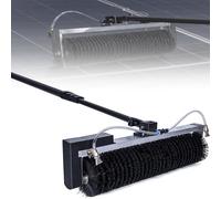 Pulitore per Pannelli solari - Strumenti elettrici per la Pulizia di Pannelli fotovoltaici, Asta telescopica da 25 Piedi, Ideale per edifici per uffici e Giardini, Manutenzione efficiente d