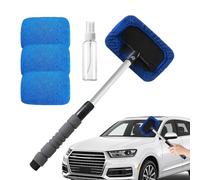 Pulitore per Parabrezza Auto | Spazzola In Microfibra Lavabile Per Pulire Interni | Spazzole Rotanti per Dettagli Accessorio per Vetri Pavimenti Schermi Specchi