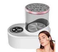 Pulitore per pennelli da trucco, portatile, multifunzione, strumento di pulizia per casa, studio, viaggi, pulizia efficiente dei pennelli per tutti i tipi di pennelli