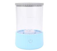 Pulitore per pennelli per trucco elettrico Pulitore automatico per pennelli per trucco Spina USB 7000 giri/min Detergente per pennelli per trucco e asciugatrice Design del corpo (Blu)