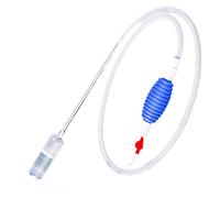 Pulitore per pesci a vuoto, strumento per aspirare il serbatoio del pesce, pulitore per ghiaia del serbatoio, tubo filtrante manuale leggero, per acquario, depuratore d'acqua per principianti, casa