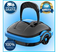 Pulitore per Piscina Robot Senza Fili Forte pulitore da piscina Fino a 50m² Robo