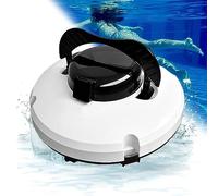 Pulitore per piscine senza fili, robot aspirapolvere automatico per arrampicata su parete, per piscine fuori terra e interrate