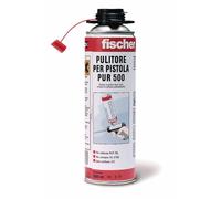 Pulitore per pistola schiuma poliuretanica 500 ml espansa FISCHER 09286 PUR 500