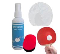 Pulitore per racchette da pong, kit per pulizia racchette da pong Pulisce,