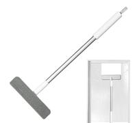 Pulitore per retini - Spolverino staccabile con manico lungo per porte, finestre, schermi per patio, binari doccia, persiane, fessure e piastrelle; Uso domestico e commerciale