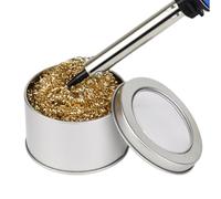 Pulitore Per Saldatura,Stagnante Per Punte Saldatore - Stazione Di Pulizia E Supporto In Acciaio Inossidabile | Per Saldatura E Stagnatura E Elettronica E Brasatura E E Flussante