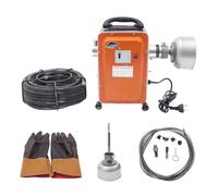 Pulitore per scarico, 750 W, 50 Hz, 400 giri/min, tubo di diametro 20 - 150 mm, dispositivo per la pulizia dei tubi per case, ristoranti, fabbriche