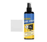 Pulitore per schermo auto, 100 ml, potente e delicato, detergente spray per elettronica, per computer portatile, tablet, cellulare, monitor, fotocamera, TV, rimuove le dita
