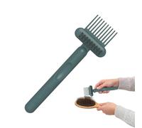 Pulitore per spazzole da capelli Setole Dure con Impugnatura Antiscivolo