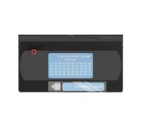 Pulitore per Testine VHS/VCR, Kit di Pulizia per Testine Video per Lettori VHS/VCR, Tecnologia a Umido | Riutilizzabile | Nastro Pulisci Testine video con liquido di pulizia, Nero