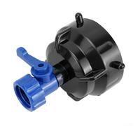 Pulitore per tubi di scarico per camper con valvola di flusso a 90 gradi, ugello a fiocco di neve a 6 vie, tappo di risciacquo per tubo fognario, strumento di scarico dell'acqua in ABS per camper e