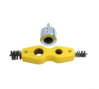 Pulitore per tubi in metallo resistente con connessione sicura per coppia elevata e resistenza al calore (15 mm)