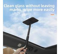 Pulitore Per Vetri Di Auto Estensibile Con Testa Rotante E Tessuto Di Velluto