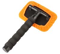Pulitore per vetri incl. flacone spray telescopico 26 - 42 cm arancione