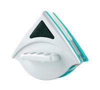 pulitore per vetri， Pulisci vetri magnetico triangolare con corda bifacciale Tergicristallo for finestre doppi(A,3~8mm)