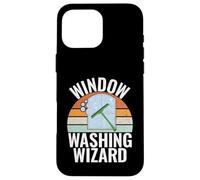 Pulitore per vetri Window Washing Wizard Custodia per iPhone 16 Pro Max