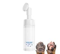 Pulitore per zampe di cane in schiuma pulitore per zampe di gatto - Pulitore per zampe per cani Brush Design Lavapiés per cani, schiuma detergente, antigriette, morbido, naturale, senza lavaggio, cont