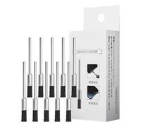Pulitore porta telefono - Set di pulizia di precisione da 10 pezzi, nessun danno, strumenti di rimozione della polvere per porta USB, altoparlante, tastiera, cuffie, laptop, tablet, auricolari, PCB