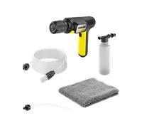 KÄRCHER idropulitrice portatile OC Handheld Compact BA, pressione media, 15 bar, pieghevole, porta USB-C, portata: 150 l/h, peso: 0,8kg, 4-in-1 Multi Jet, tubo aspirante (5m), adattatore per bottiglie