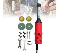 Pulitore Portatile Per Giunti Per Piastrelle Da 500 W, Gomito A 90°, 6 Velocità Regolabili: 38.000 Giri/min, Raffreddamento A Circolazione, Per Riparazione Bordi, Pulizia Malta,Red