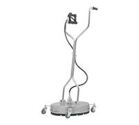 Pulitore professionale per superfici 20 pollici in acciaio inox idropulitrice 4500 PSI Max Pressione 3700 PSI Pressione di lavoro 6.6 GPM Flusso d'acqua controllato a mano con 4 ruote universali 2