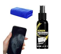 Pulitore schermo LCD, liquido detergente per tastiere con in microfibra, liquido detergente per schermi LCD | Per studenti, viaggi, viaggi d'affari, casa, tablet e laptop
