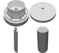 Pulitore Schiumatoio per Bubble Magus Curve 5 A5 Acquario Motore 12V