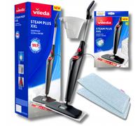 Vileda Steam XXL Plus Pulitore a vapore portatile 0,4 L 1550 W Nero