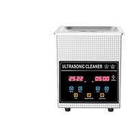 Pulitore sonico, Pulitore Ad Ultrasuoni 60W 2L Cestello Digitale In Acciaio Inossidabile For Uso Domestico Pulizia Ad Ultrasuoni For Occhiali Da Orologi For Protesi Dentaria,Uso a lunga durata