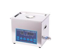Pulitore sonico, Pulitore Ad Ultrasuoni Degassante Bagno 10L Stampo DPF PCB Pulizia A Gioielli Frequenza Spazzata Detergente Ad Ultrasuoni For Laboratorio Odontotecnico,Uso a lunga durata