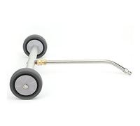 Pulitore sottoscocca ad alta pressione, pulitore per scopa, pulitore per terrazze, lavatrice a pressione, pulitore per scopa, funzione di riduzione della pressione dell'acqua con 2 bacchette magiche