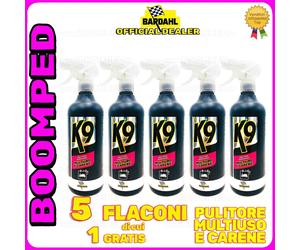 Pulitore spray BARDAHL K9 multiuso e carene biodegradabile 5x750 ml 05BD26